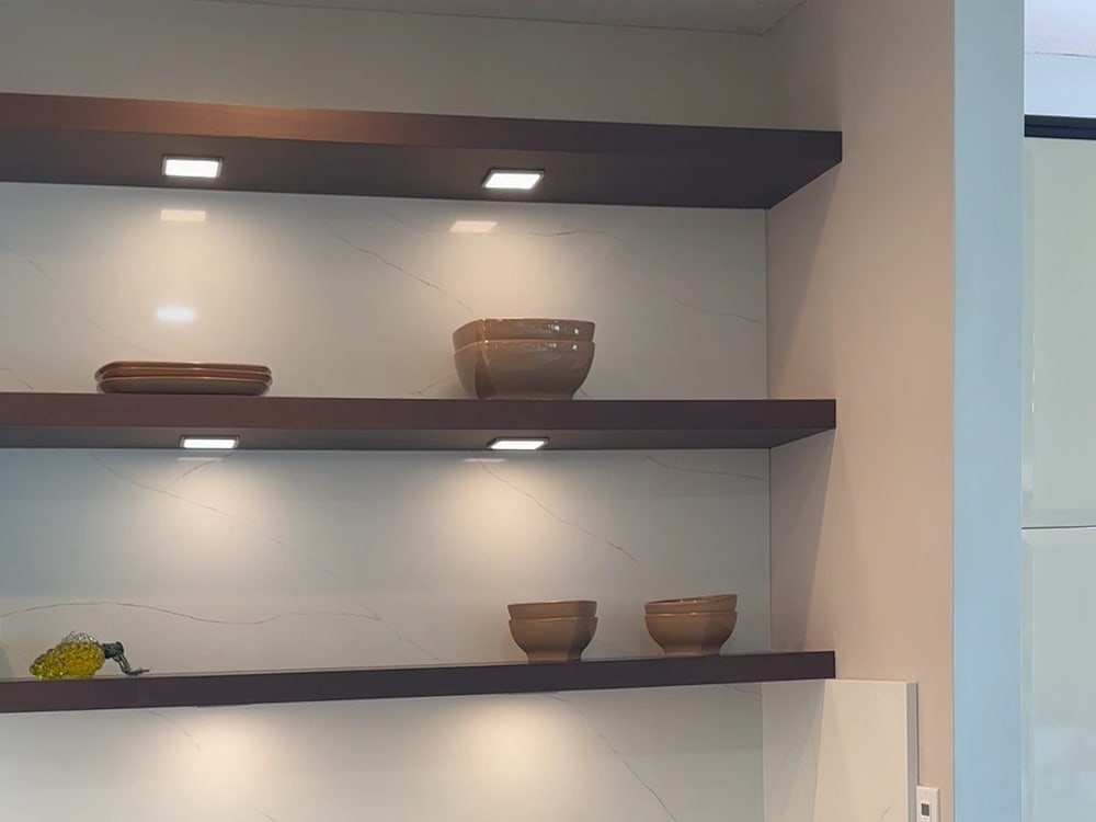 Floating Shelf Detail