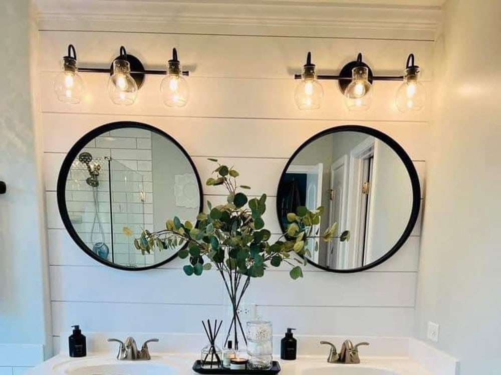 Dual Vanity Bathroom
