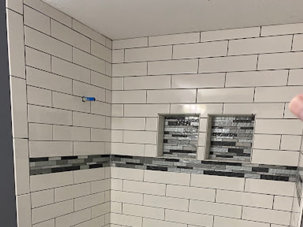 Subway Tile Tub Surround